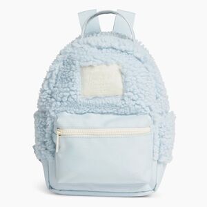 New Herschel Light Blue Nova Fleece Mini Backpack